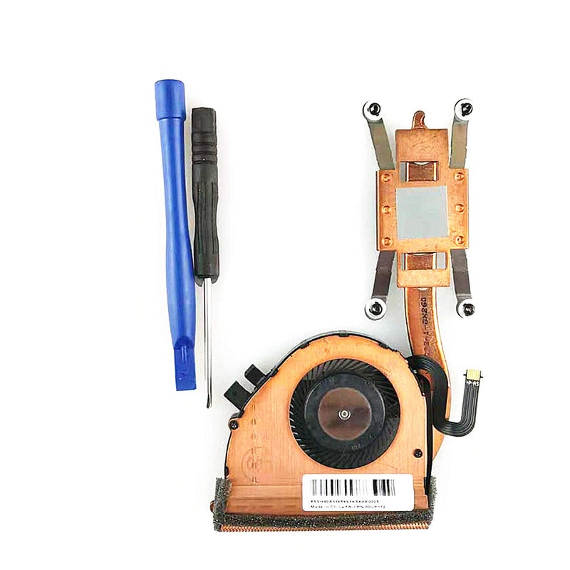 QUETTERLEE Replacement New CPU Cooling Fan with Heatsink for Lenovo ThinkPad X260 X270 X260S X270S Series Fan FRU:00UP172 00UP173 00UP171 M-238C-6 EF50050S1-C590-S9A 01HW913 01HW914 01HW912 Fan - Image 1